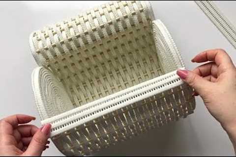 Anyone can make this wicker box!