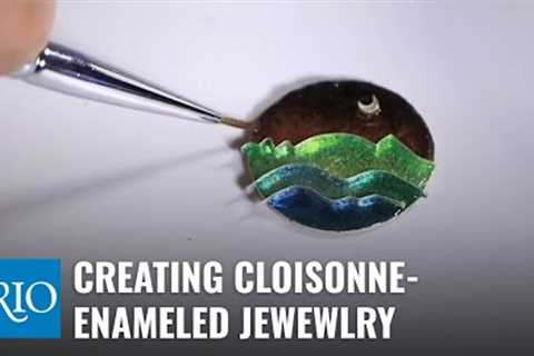 Creating Cloisonne-Enameled Jewelry with Ricky Frank