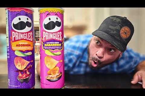 New Habaneras Pringles and Adobada Pringles Review Friday Night Live