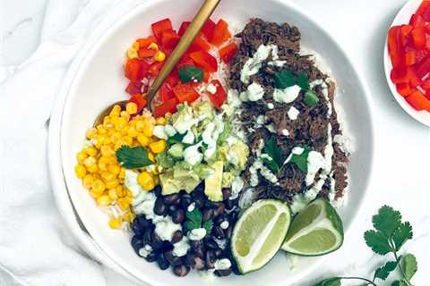 Barbacoa Beef Rice Bowls