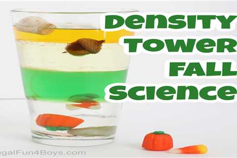 Fall Density Tower Science Experiment