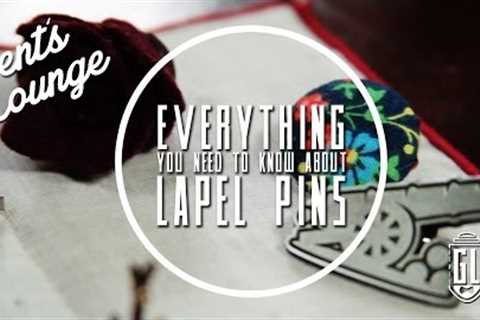 Everything You Need to Know About Lapel Pins || GL