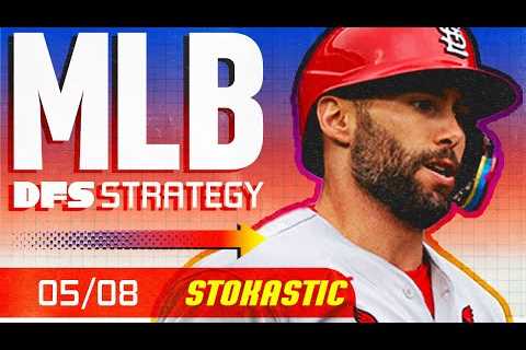 MLB DFS Strategy (Monday 5/8/23) | DraftKings & FanDuel Fantasy Baseball Picks & Lineups