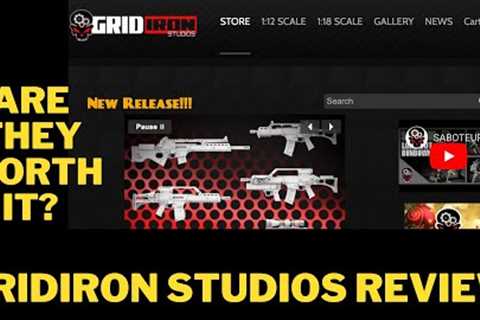 Gridiron Studios Weapons for 1/12 1:12 action figures like GI JOE, Valaverse, Marvel Legends