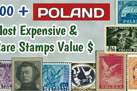 Most Expensive Stamps Of Poland | 100 Most Valuable & Rare Polish Stamps Value