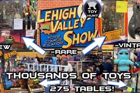 Toy Hunting MARVEL LEGENDS MYTHIC LEGIONS GI JOE CLASSIFIED DC - Lehigh Valley Toy Show 2023- EPS238