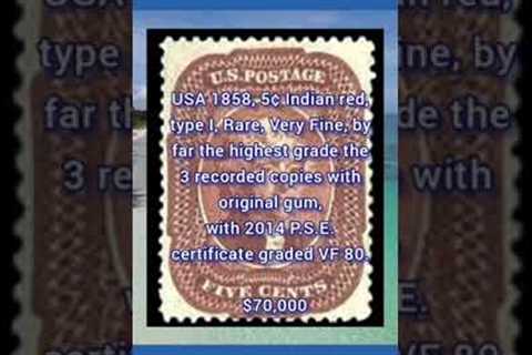 5 Most Expensive USA Postage Stamps Value