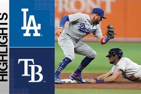 Dodgers vs. Rays Game Highlights (5/26/23) | MLB Highlights