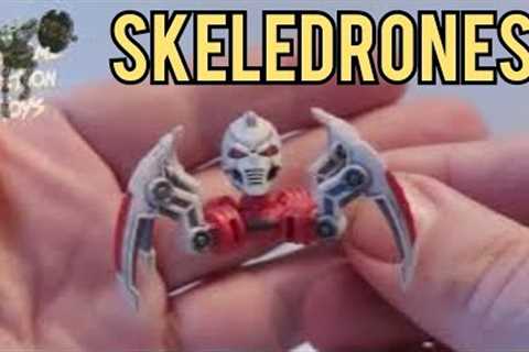 1:18 scale Skeledrone action figures. This little guys are awesome, amazing head sculpt!