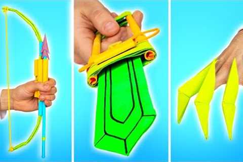 Ninja Origami Toys! Awesome Cardboard And Paper Toys