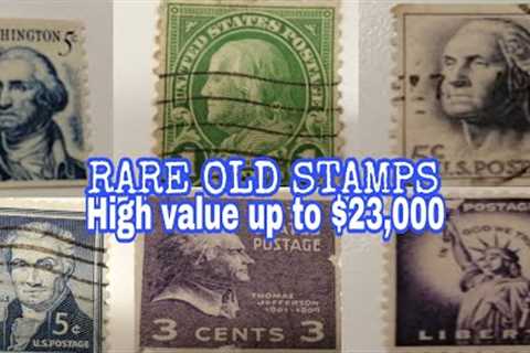 HIGH VALUE RARE STAMPS FROM UNITED STATES /MY COLLECTION