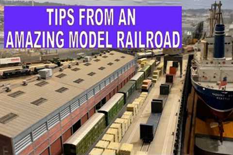 BEST ADVICE FROM A GREAT  MODEL RAILROAD! Tips you may not know.