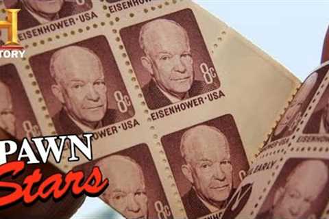 Pawn Stars: You Don''t See This Too Often *MAJOR Value for MISPRINTED Stamps* (Season 6) | History