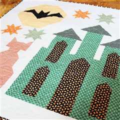 Haunted Halloween Mystery Quilt Finishing