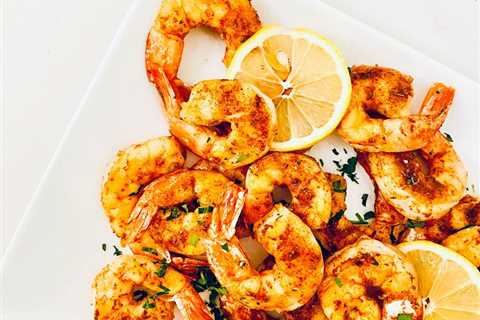 Keto Air-Fryer Cajun Shrimp