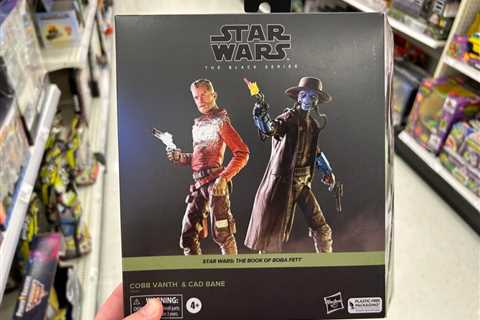 Target Exclusive Black Series Cobb Vanth & Cad Bane 2pk Hitting Stores