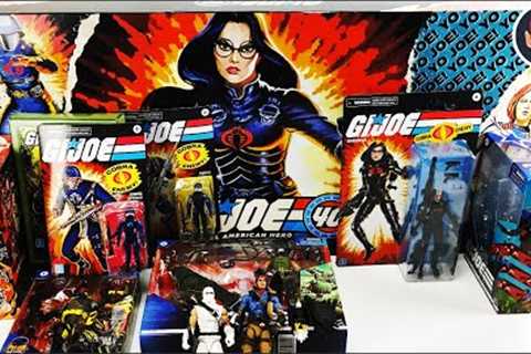 GI Joe 40th Anniversary Promo Box Action Figures Unboxing