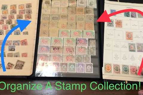 How to Organize Your Stamp Collection!