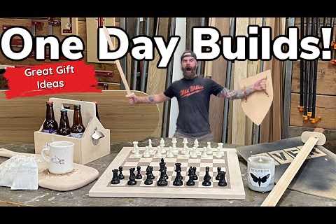 Five Easy Woodworking Projects || One Day Build Ideas