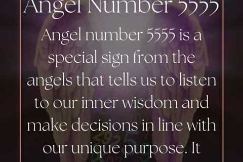 Angel Number 5555: Embracing Transformation And Positive Change