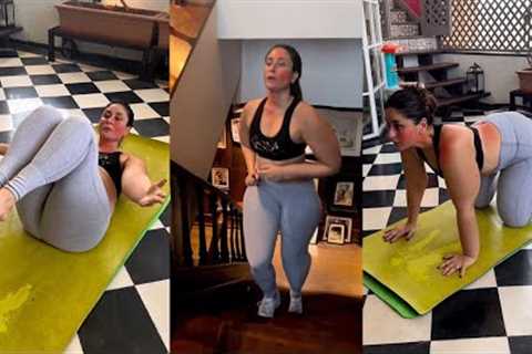 Kareena Kapoor''s extreme Hard Workout to reduce Belly Fat At Home Will Give You Weight Loss Goals