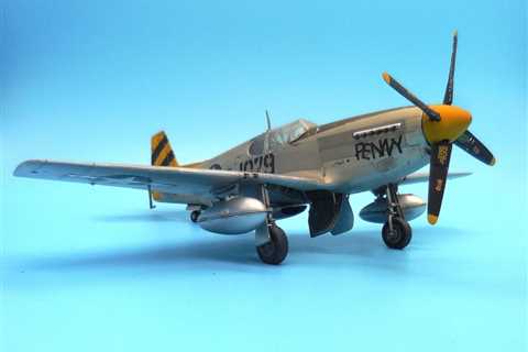 Accurate Miniatures, 1:48 Scale, North American P-51C, Mustang