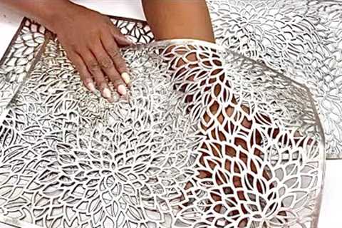 SEE WHAT She Did With TABLE Mats! Unbelievable TABLE MAT DECORATING IDEA!