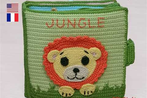 New ‘Quiet Book’ Pattern By Tanya Borisova of Sirma’s Magic … Make Learning About The Jungle Fibery ..