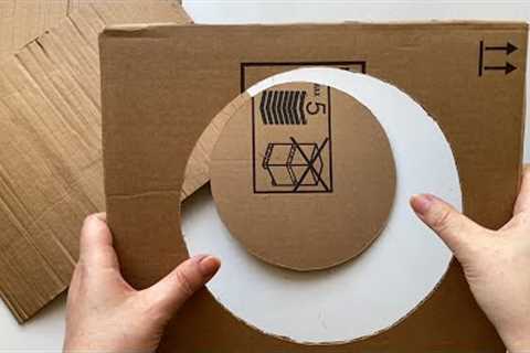 8 Creative Cardboard Box DIYs / Cardboard crafts