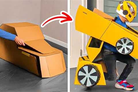 Amazing DIYs You Can Make From Cardboard