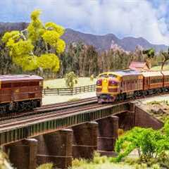 Clarendon Homes ''Southern Highlands'' - HO Scale Australian Model Railway in a Display Home