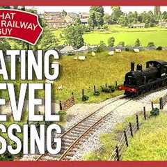 Building A Modular Model Railway - Episode 21: Creating A Crossing!