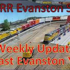 Ballasting the Yard - Weekly Update UPRR Evanston Sub - HO Scale Model Railroad in Action s2023e43