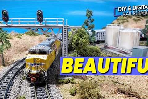 Large and Small Viewer Model Railroads