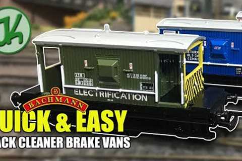 A Better Way To Clean Your Track?  - Bachmann Track Cleaning Brake Van