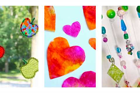 52 Fascinating DIY Suncatcher For Kids