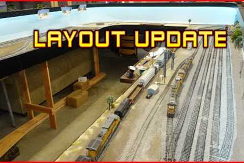 Layout Update | Paving Roads & Wiring Tortoises