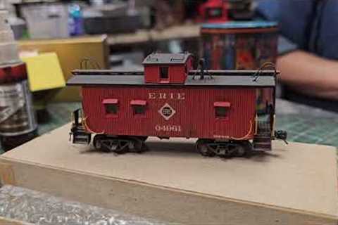 Craftsman kit building rolling stock for your model railroad