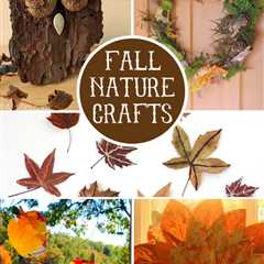 16 Fun Fall Nature Crafts for Kids
