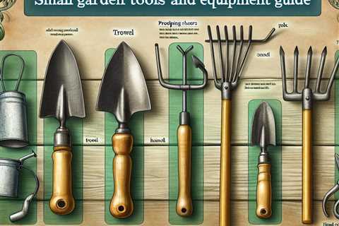 The Essential Guide to Small Garden Tools and Equipment: Everything You Need to Know