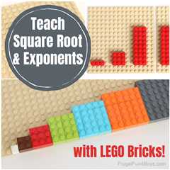 Math Activities with Square Root and Exponents