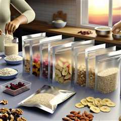 Creating Your Own Instant Oatmeal Packs: Personalized Breakfast Options