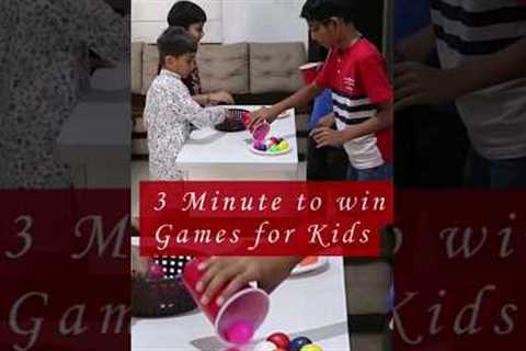 Fun games for Kids at home