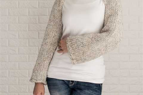 Super Chunky Knit Shrug Pattern