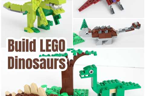 Five LEGO Dinosaurs to Build