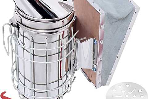 Stainless Steel Bee Hive Smoker - Beekeeper Essential