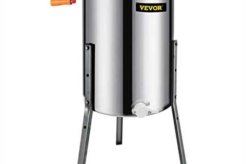 Stainless Steel 4-Frame Manual Honey Extractor