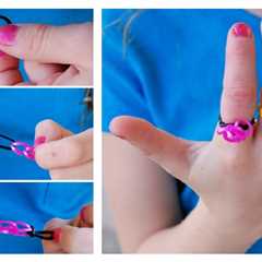 Easy DIY Rubber Band Rings