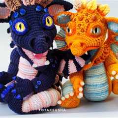 This Enchanting Baby Dragon Amigurumi Pattern from Tricks of the Crochet Grabs the Spotlight!