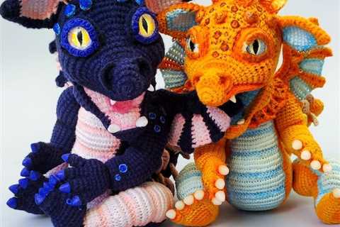 This Enchanting Baby Dragon Amigurumi Pattern from Tricks of the Crochet Grabs the Spotlight!